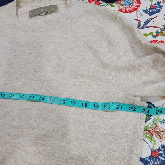 J Crew Men's Marled cashmere-linen blend sweater CJ375 Size L NWT - Picture 4 of 5